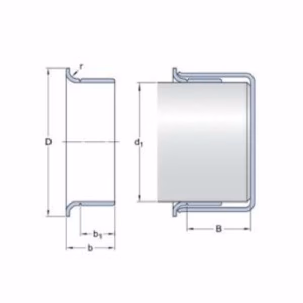 S Sleeve Wear/Speedi Sleeve, 1-3/8 in ID x 1.638 in OD x 0.63 in W, 1.375 to 1.381 in Dia Shaft